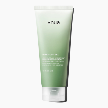 ANUA Heartleaf Quercetinol Pore Deep Cleansing Foam