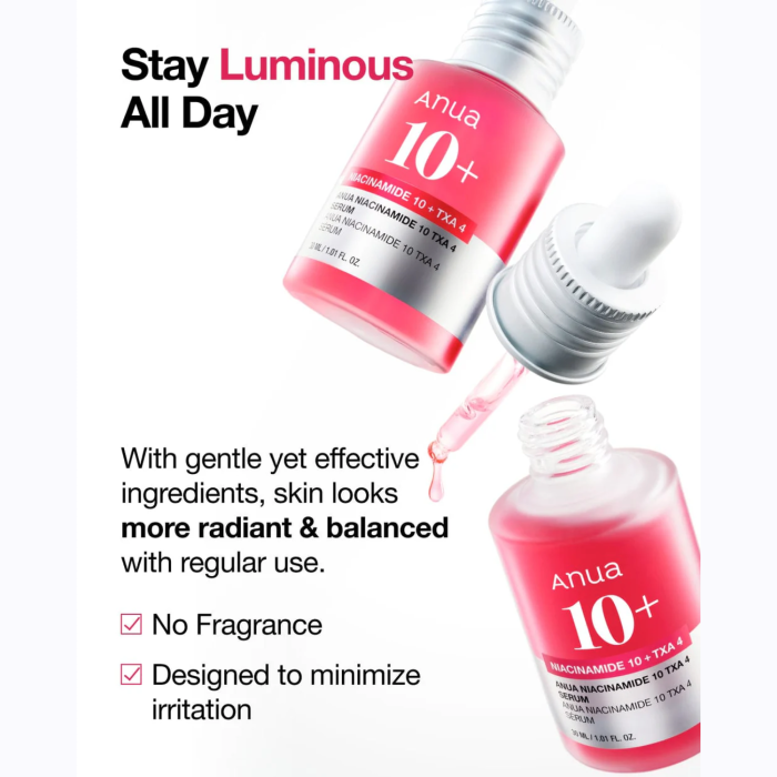 ANUA Niacinamide 10 TXA 4 Serum ANUA Niacinamide 10 TXA 4 Serum