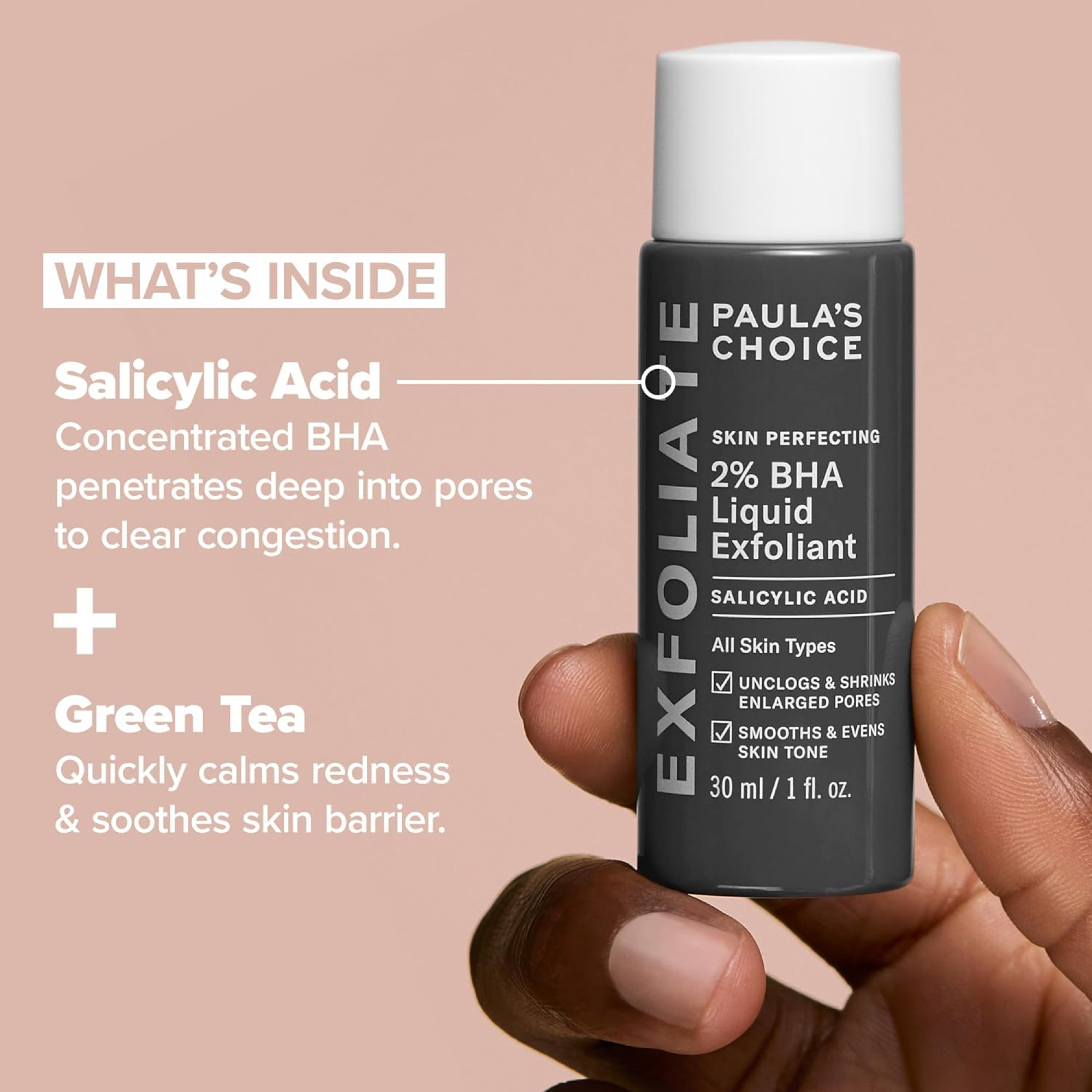 Paula's Choice - 2% BHA Liquid Exfoliant | PrettySkin Mauritius