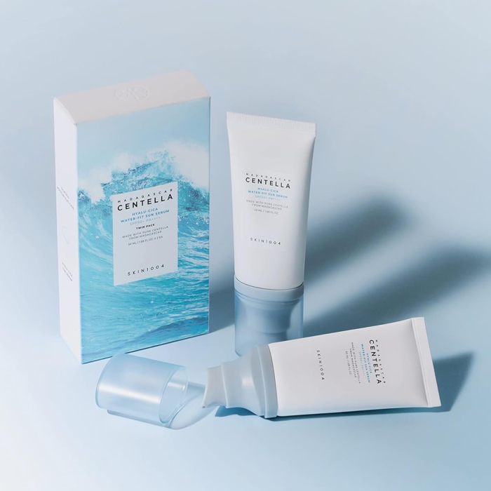 SKIN1004 - Madagascar Centella Hyalu-Cica Water-Fit Sun Serum Twin Pack 2 SKIN1004 - Madagascar Centella Hyalu-Cica Water-Fit Sun Serum Twin Pack 2
