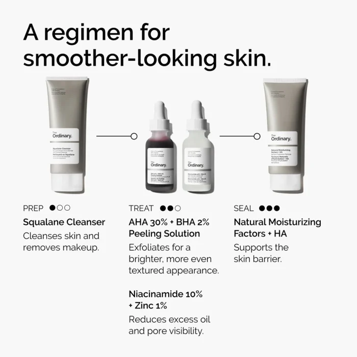The Ordinary AHA 30% + BHA 2% Peeling Solution The Ordinary AHA 30% + BHA 2% Peeling Solution