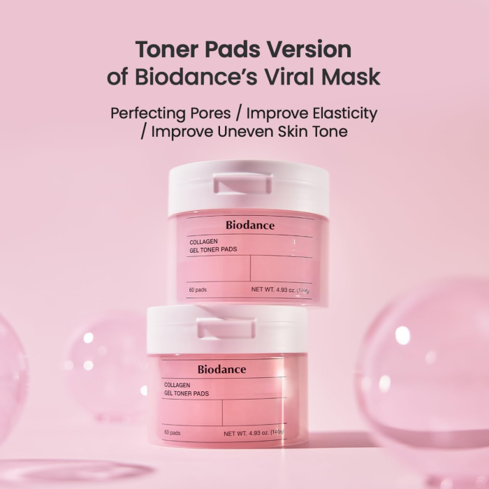 Biodance Collagen Gel Toner Pads Biodance Collagen Gel Toner Pads