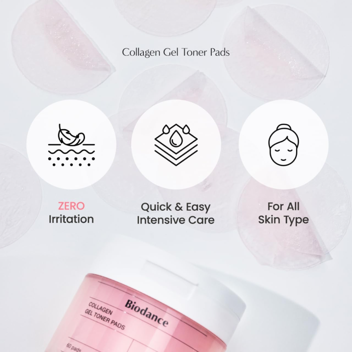 Biodance Collagen Gel Toner Pads Biodance Collagen Gel Toner Pads