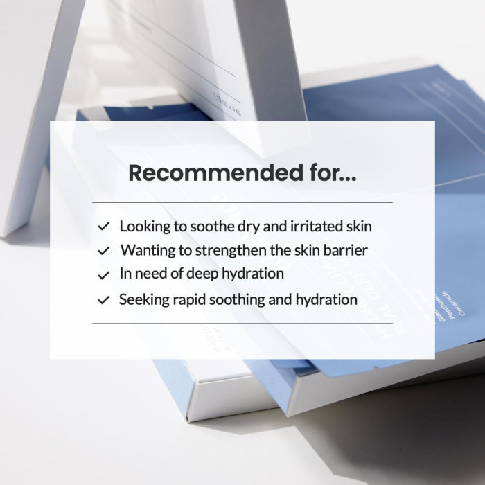 Biodance Hydro Cera-Nol Real Deep Mask | Looking to sooth dry and irritated skin Wanting to strenghten the skin barrier, in need of deep hydration and seeking rapid soothing and hydration.