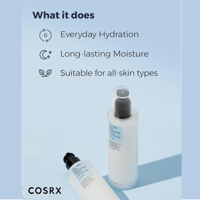 COSRX Oil-Free Ultra Moisturizing Lotion With Birch Sap COSRX Oil-Free Ultra Moisturizing Lotion With Birch Sap | Everyday Hydration, Long-lasting Moisture