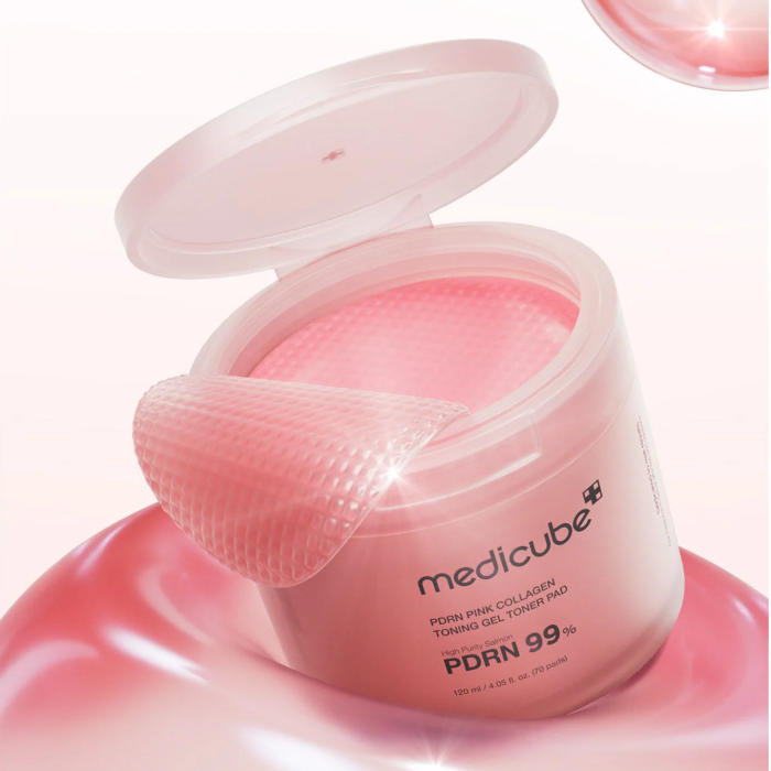 Medicube PDRN Pink Collagen Gel Toner Pad Medicube PDRN Pink Collagen Gel Toner Pad
