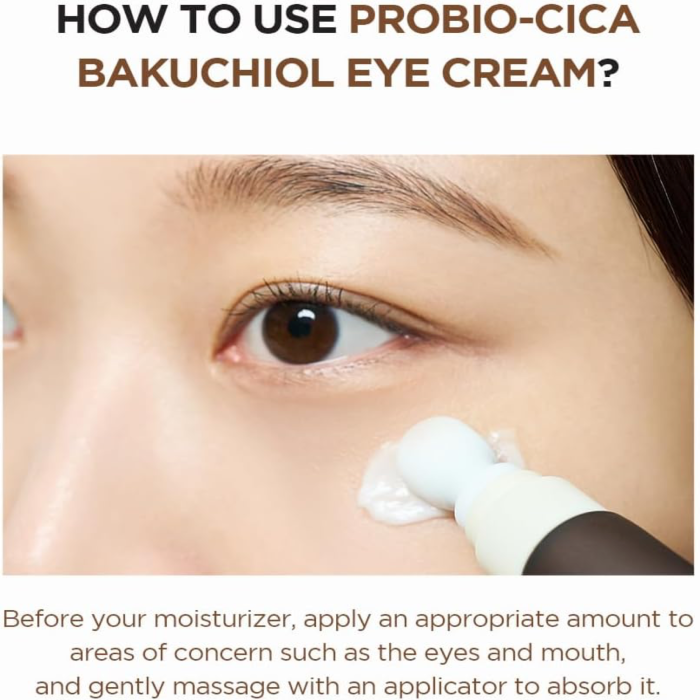 Skin1004 Madagascar Centella Probio-Cica Bakuchiol Eye Cream 6 Skin1004 Madagascar Centella Probio-Cica Bakuchiol Eye Cream | How to use