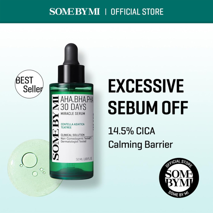 Some By Mi | AHA. BHA. PHA 30 Days Miracle Serum | Centella Asiatica Teatree Some By Mi | AHA. BHA. PHA 30 Days Miracle Serum | Centella Asiatica Teatree