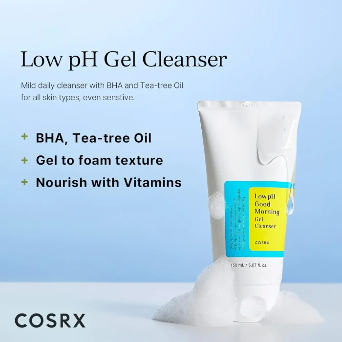 COSRX Low pH Good Morning Gel Cleanser 3 COSRX Low pH Good Morning Gel Cleanser