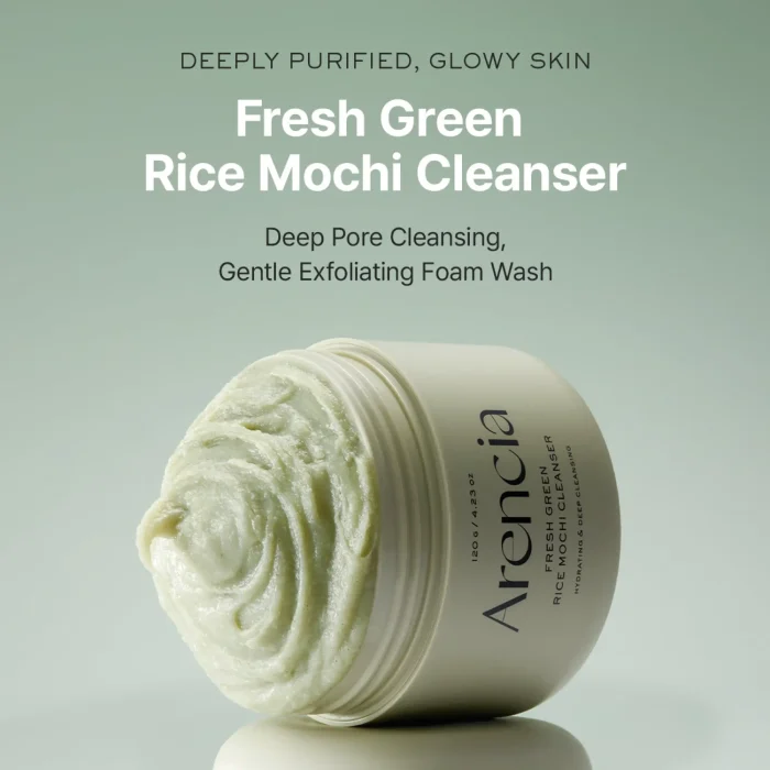 Arencia - Fresh Green Rice Mochi Cleanser 2 Arencia - Fresh Green Rice Mochi Cleanser 2