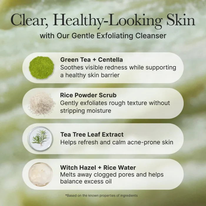 Arencia - Fresh Green Rice Mochi Cleanser 5 Arencia - Fresh Green Rice Mochi Cleanser 5