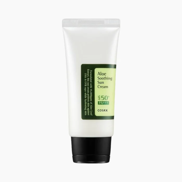 COSRX - Aloe Soothing Sun Cream SPF50 1 COSRX - Aloe Soothing Sun Cream SPF50 1