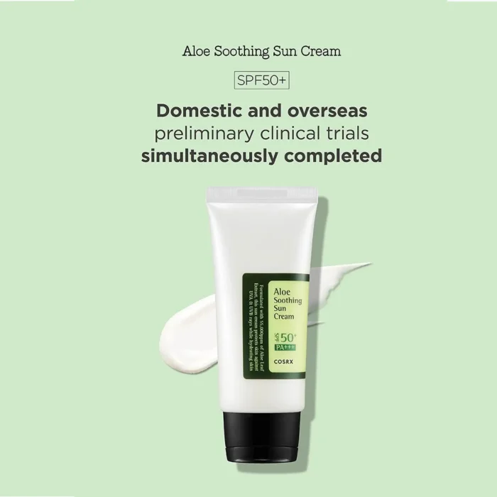 COSRX - Aloe Soothing Sun Cream SPF50 3 COSRX - Aloe Soothing Sun Cream SPF50 3
