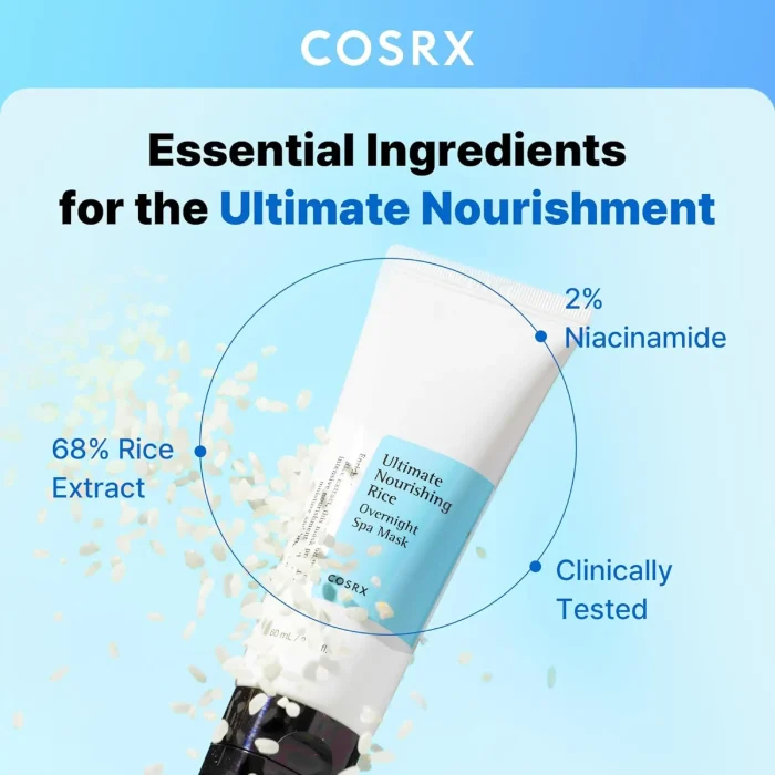 COSRX - Ultimate Nourishing Rice Overnight Mask 5 COSRX - Ultimate Nourishing Rice Overnight Mask 5