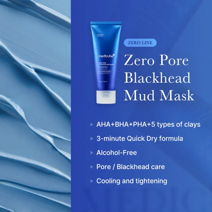 Medicube - Zero Pore Blackhead Mud Mask 5 Medicube - Zero Pore Blackhead Mud Mask 5