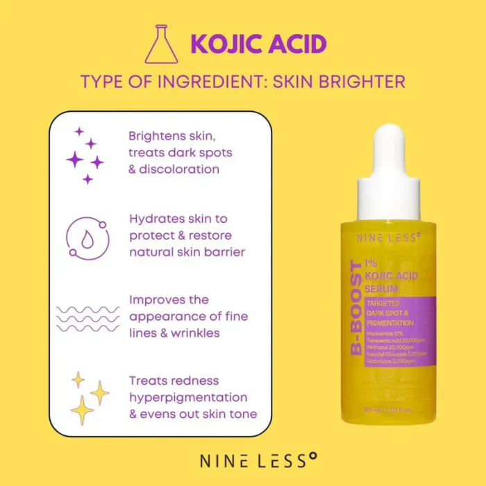 NINELESS - B-Boost 1% Kojic Acid Serum 4 NINELESS - B-Boost 1% Kojic Acid Serum 4