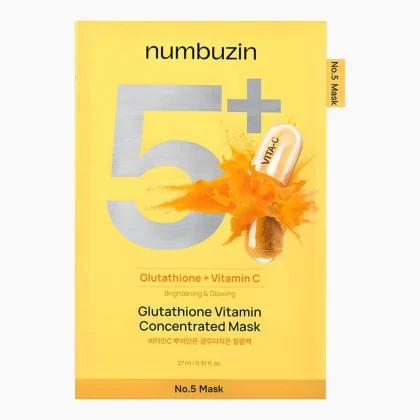 Numbuzin - No.5+ Glutathione Vitamin Concentrated Mask