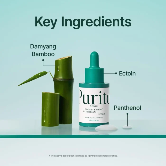 Purito - Mighty Bamboo Panthenol Serum 5 Purito - Mighty Bamboo Panthenol Serum 5