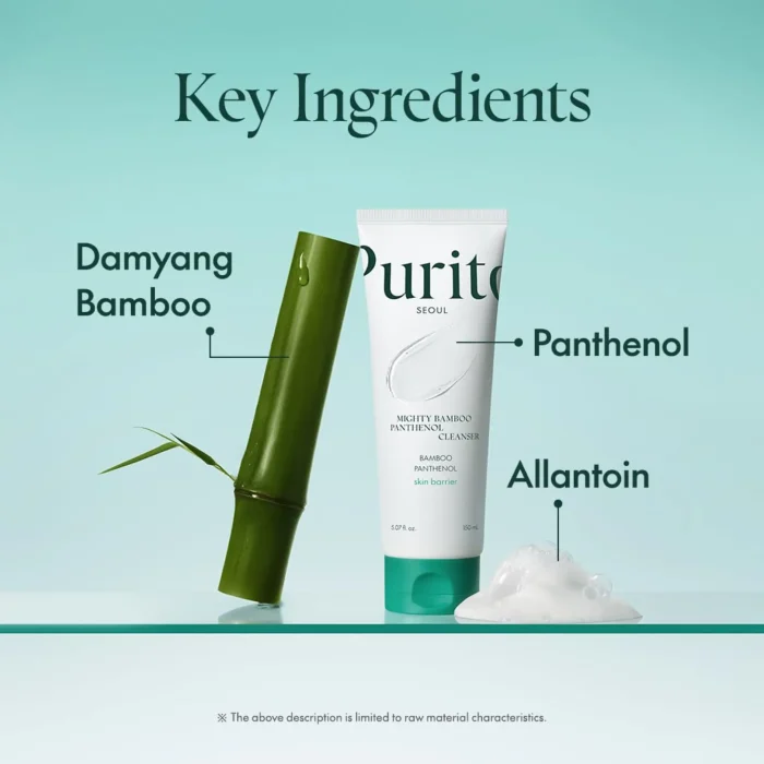 Purito SEOUL - Mighty Bamboo Panthenol Cleanser 5 Purito SEOUL - Mighty Bamboo Panthenol Cleanser 5