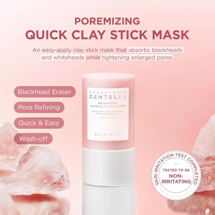 SKIN 1004 - Madagascar Centella Poremizing Quick Clay Stick Mask 2 SKIN 1004 - Madagascar Centella Poremizing Quick Clay Stick Mask 2