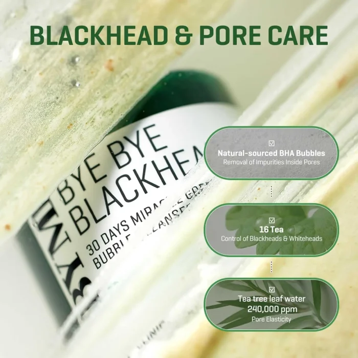SOME BY MI - Bye Bye Blackhead 30 Days Miracle Green Tea Tox Bubble Cleanser 3 SOME BY MI - Bye Bye Blackhead 30 Days Miracle Green Tea Tox Bubble Cleanser 3