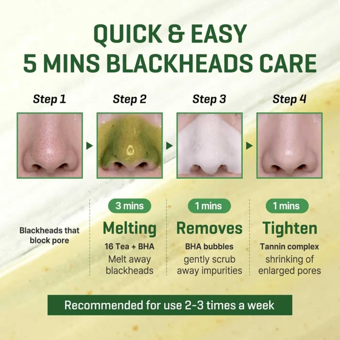 SOME BY MI - Bye Bye Blackhead 30 Days Miracle Green Tea Tox Bubble Cleanser 4 SOME BY MI - Bye Bye Blackhead 30 Days Miracle Green Tea Tox Bubble Cleanser 4