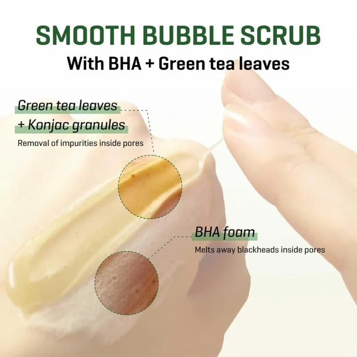SOME BY MI - Bye Bye Blackhead 30 Days Miracle Green Tea Tox Bubble Cleanser 5 SOME BY MI - Bye Bye Blackhead 30 Days Miracle Green Tea Tox Bubble Cleanser 5