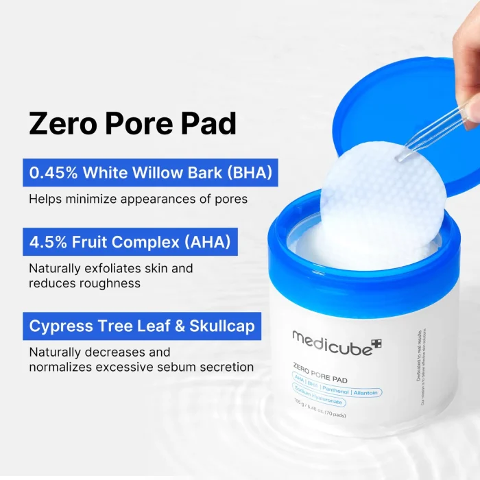 medicube - Zero Pore Pad 2.0 4 medicube - Zero Pore Pad 2.0 4