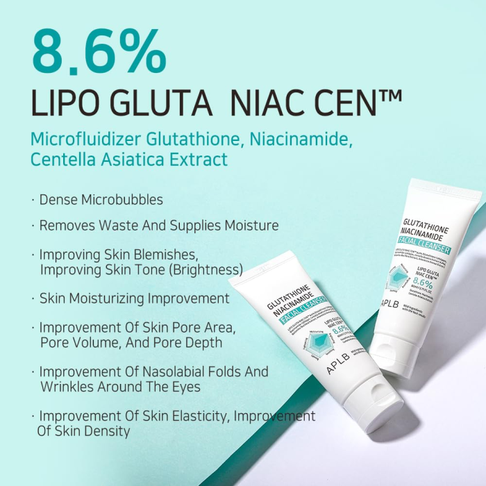 APLB - Glutathione Niacinamide Facial Cleanser 2 APLB - Glutathione Niacinamide Facial Cleanser 2