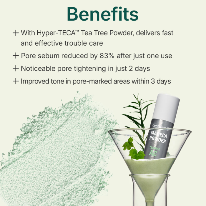 CENTELLIAN24 - Madeca Powder Tea Tree AC 6g 2