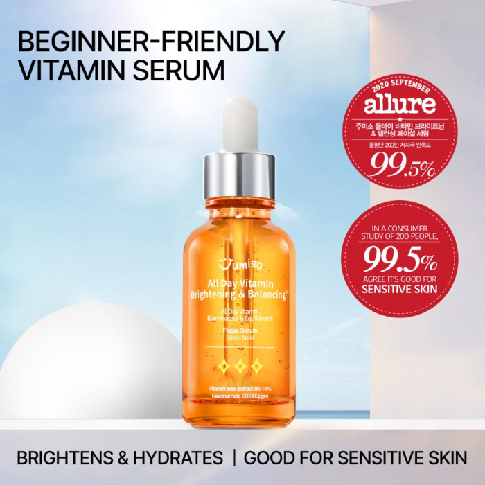 JUMISO - All Day Vitamin Brightening & Balancing Facial Serum 2 JUMISO - All Day Vitamin Brightening & Balancing Facial Serum 2