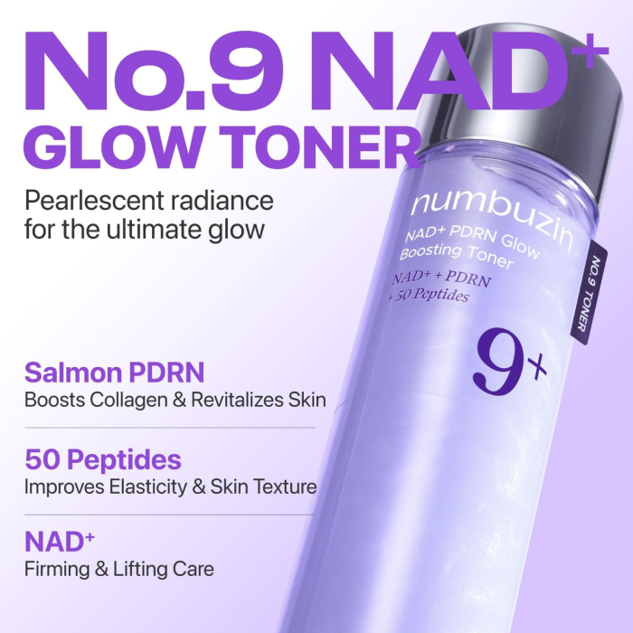 No.9 NAD+ PDRN Glow Boosting Toner 4