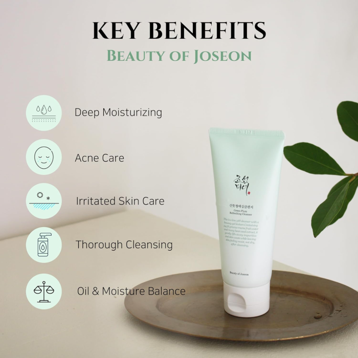 Beauty of Joseon - Green Plum Refreshing Cleanser 2 Beauty of Joseon - Green Plum Refreshing Cleanser 2