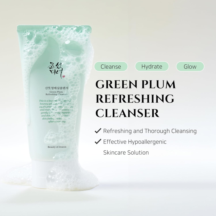 Beauty of Joseon - Green Plum Refreshing Cleanser 3 Beauty of Joseon - Green Plum Refreshing Cleanser 3