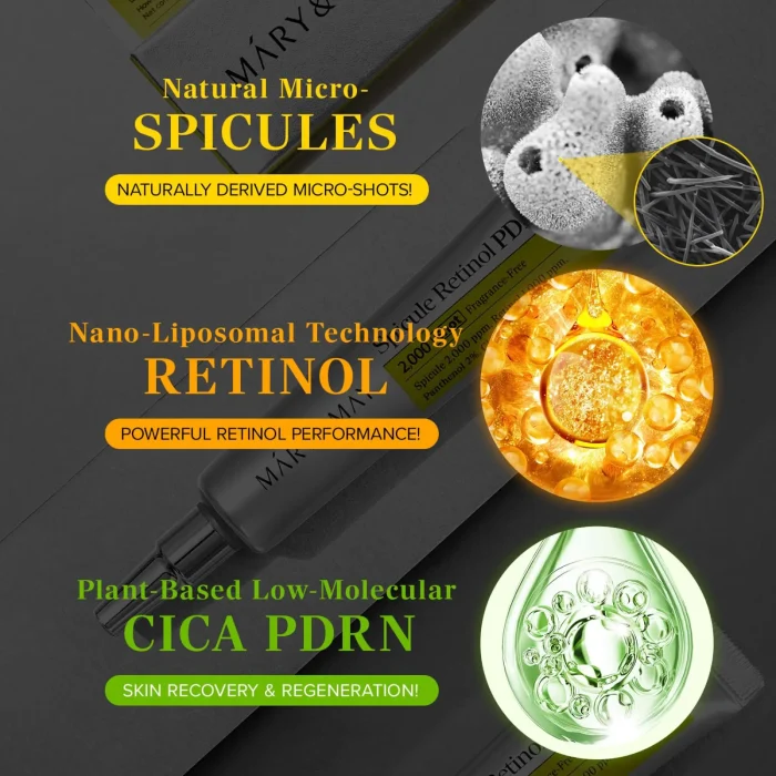 Mary&May Spicule Retinol PDRN Cream 4 Mary&May Spicule Retinol PDRN Cream 4