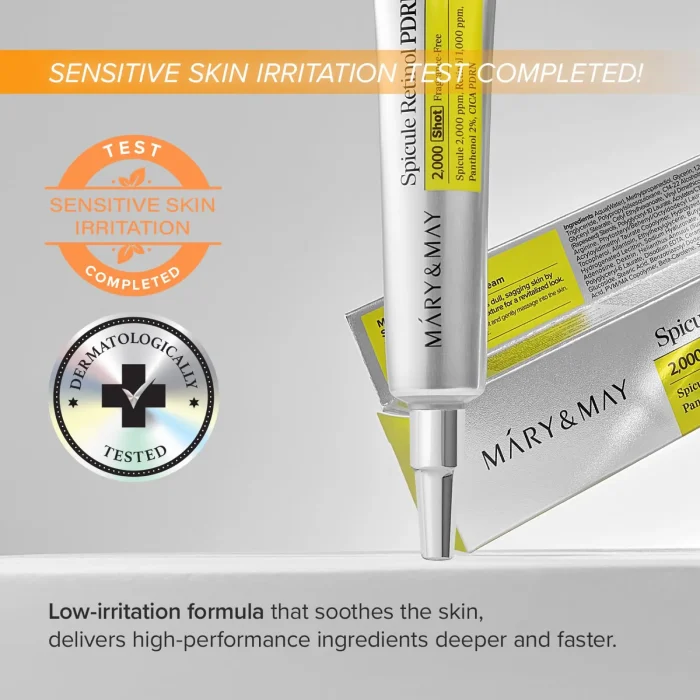 Mary&May Spicule Retinol PDRN Cream 5 Mary&May Spicule Retinol PDRN Cream 5