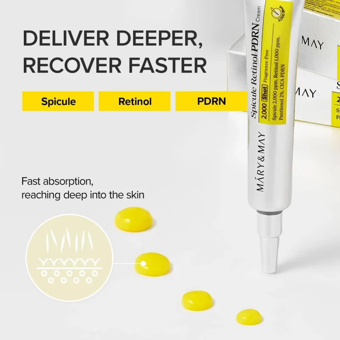 Mary&May Spicule Retinol PDRN Cream 7 Mary&May Spicule Retinol PDRN Cream 7