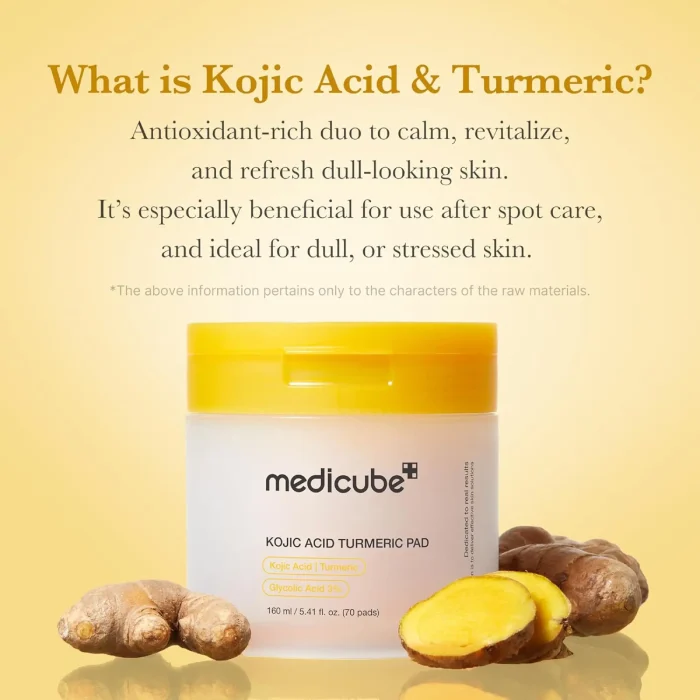 Medicube - Kojic Acid Turmeric Pad 2 Medicube - Kojic Acid Turmeric Pad 2