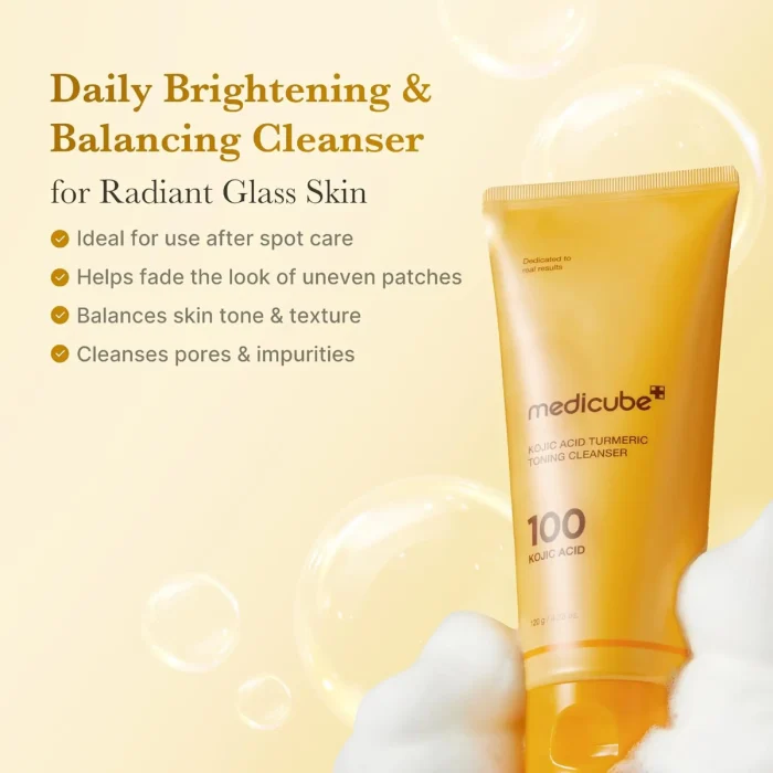Medicube - Kojic Acid Turmeric Toning Cleanser 2 Medicube - Kojic Acid Turmeric Toning Cleanser 2