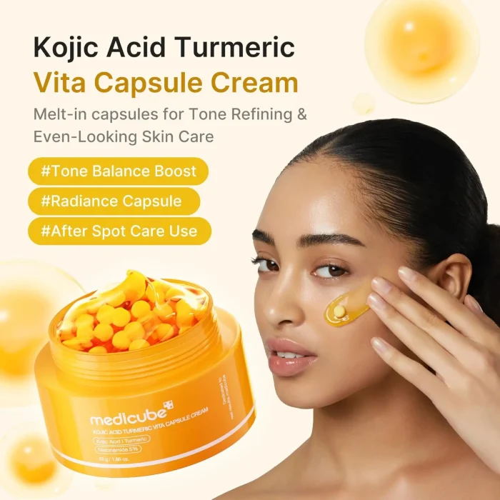 Medicube - Kojic Acid Turmeric Vita Capsule Cream 2 Medicube - Kojic Acid Turmeric Vita Capsule Cream 2