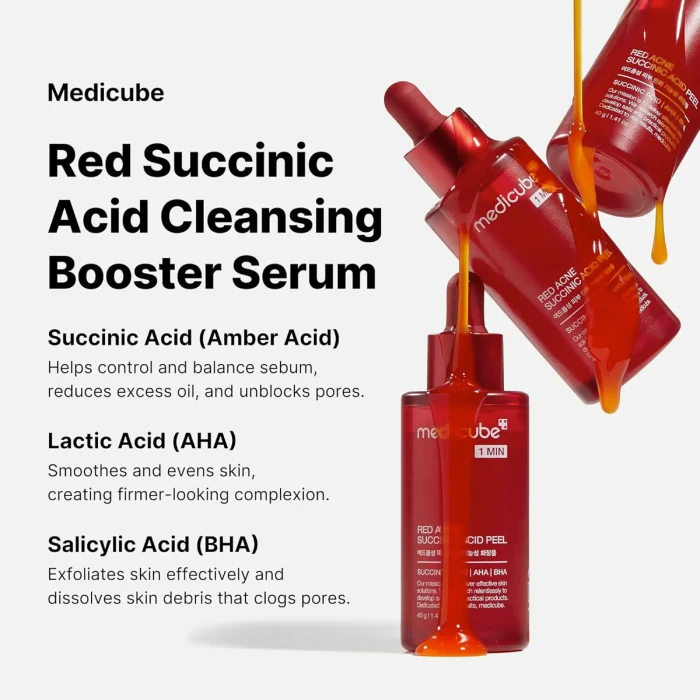 Medicube - Red Acne Succinic Acid Peel 4 Medicube - Red Acne Succinic Acid Peel 4