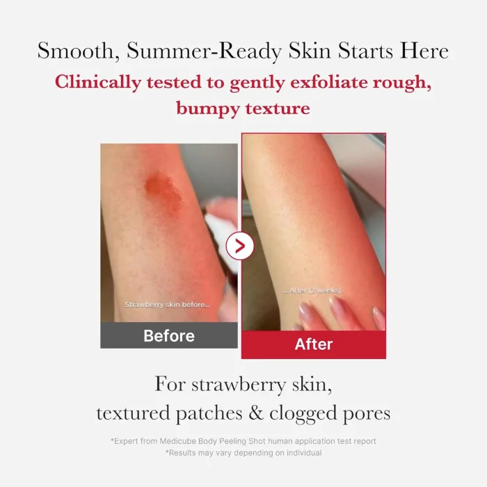 Medicube - Red Body Peeling Shot Cleanser 3 Medicube - Red Body Peeling Shot Cleanser 3
