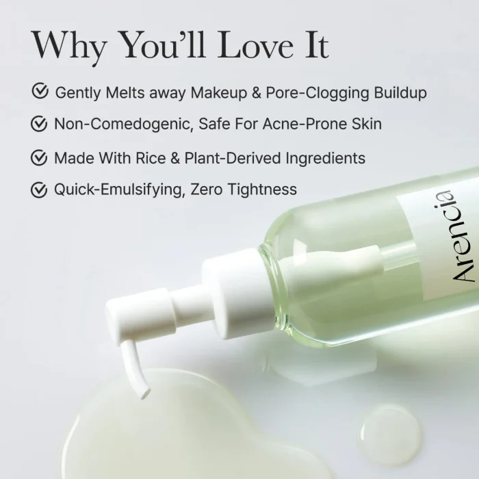Arencia - Pore Melt Mochi Cleansing Oil 2