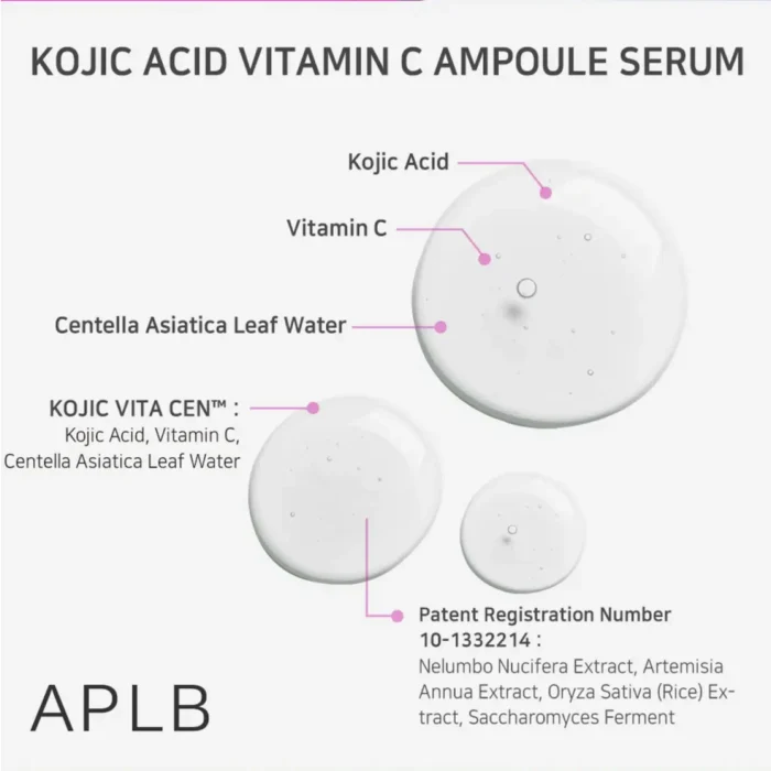 APLB - Kojic Acid Vitamin C Ampoule Serum 22 APLB - Kojic Acid Vitamin C Ampoule Serum 22