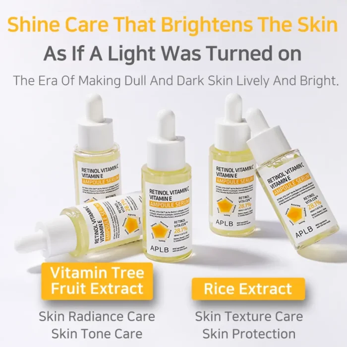 APLB - Retinol Vitamin C Vitamin E Ampoule Serum 16 APLB - Retinol Vitamin C Vitamin E Ampoule Serum 16