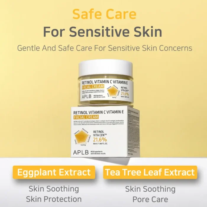 APLB - Retinol Vitamin C Vitamin E Facial Cream 20 APLB - Retinol Vitamin C Vitamin E Facial Cream 20