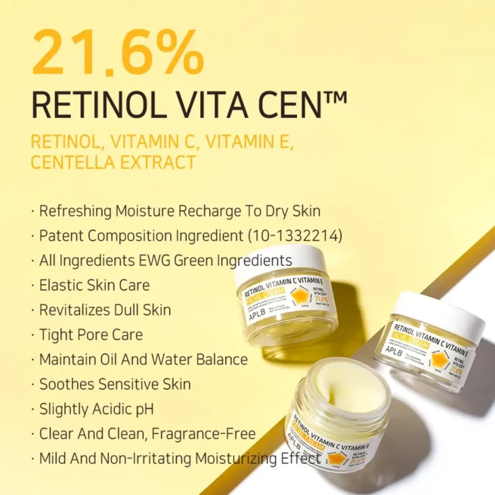 APLB - Retinol Vitamin C Vitamin E Facial Cream 26 APLB - Retinol Vitamin C Vitamin E Facial Cream 26