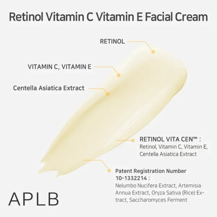 APLB - Retinol Vitamin C Vitamin E Facial Cream 27 APLB - Retinol Vitamin C Vitamin E Facial Cream 27