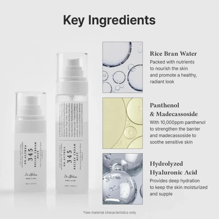 Dr.Althea 345 Relief Cream Mist Mini 10 Dr.Althea 345 Relief Cream Mist Mini 10