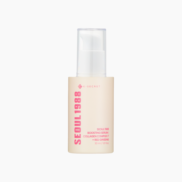 KSECRET - SEOUL 1988 Boosting Serum : Collagen Complex 7 + Red Ginseng 1 KSECRET - SEOUL 1988 Boosting Serum : Collagen Complex 7 + Red Ginseng 1